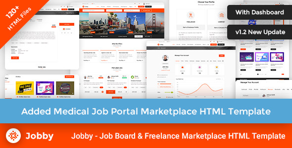 Job Board Freelance Marketplace Template